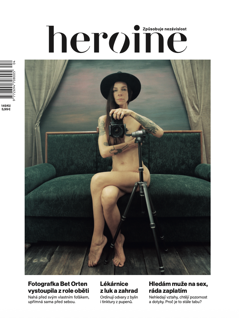 Obálka čísla Heroine 04/2026 — Bet Orten